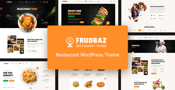 Frudbaz - Restaurant WordPress Theme