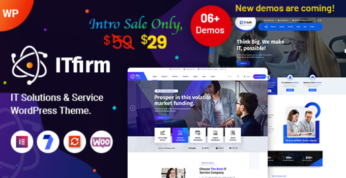 Itfirm - Software & IT Solutions WP Theme