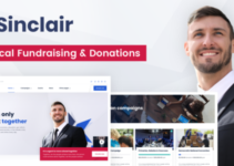 Sinclair - Political Fundraising & Donations WordPress Theme