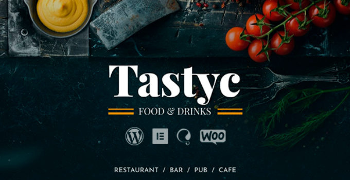 Tastyc - Restaurant WordPress Theme