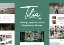 Tilia - Photography Portfolio WordPress Theme