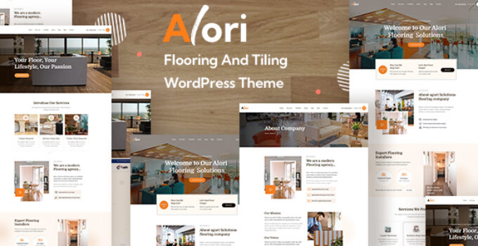 Alori - Flooring and Tiling WordPress Theme
