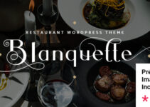 Blanquette - Restaurant WordPress Theme