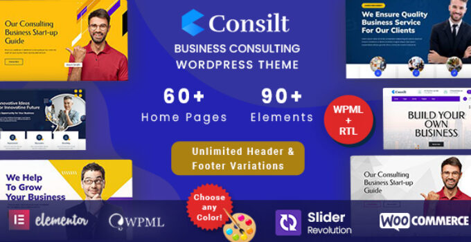 Consilt - Business Consulting WordPress