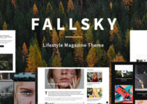 Fallsky - Lifestyle Magazine Theme with Shop