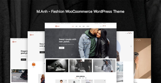 M.Anh - Fashion WooCoommerce WordPress Theme