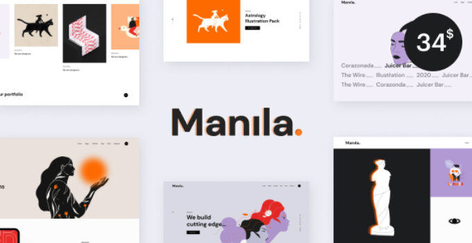 Manila - Portfolio WordPress Theme