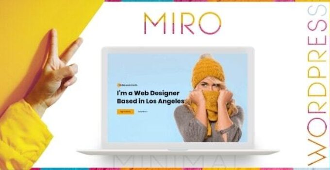 Miro - Personal Portfolio WordPress Theme