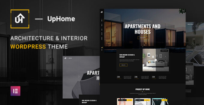 UpHome - Modern Architecture WordPress Theme