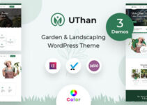 Uthan - Landscaping Gardening WordPress theme + RTL