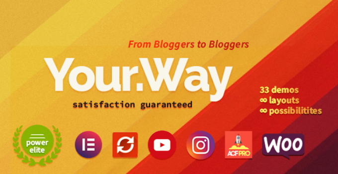 YourWay | Multi-Concept Blog WordPress Theme