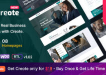 Creote - Consulting Business WordPress Theme