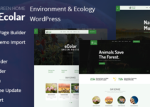 Ecolar - Environment & Ecology WordPress Theme