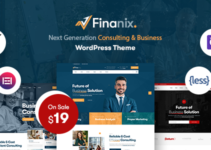 Finanix - Business Consulting WordPress Theme