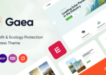 Gaea - NonProfit & Ecology Protection WordPress Theme