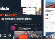 Indisto - Industrial & Manufacturing WordPress Theme