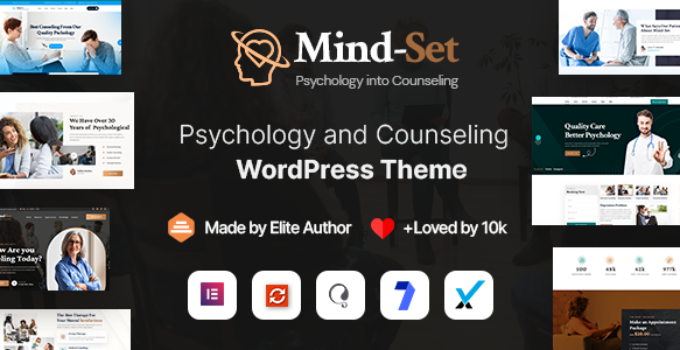 Mindset - Psychology & Counseling WordPress Theme