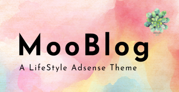 MooBlog - Lifestyle Adsense Theme