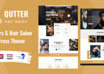 Qutter - Barber & Hair Salon WordPress Theme