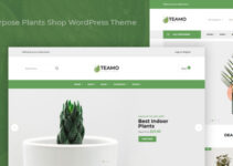 Teamo - MultiPurpose Plants Shop WordPress Theme
