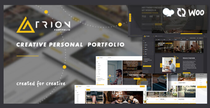 Trion - Portfolio WordPress Theme