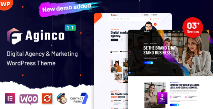 Aginco - Digital Agency WordPress Theme