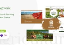 Agronix - Organic Farm Agriculture WordPress Theme