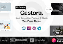 Castora - Podcast WordPress Theme