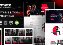 Gymat - Fitness and Gym WordPress Theme