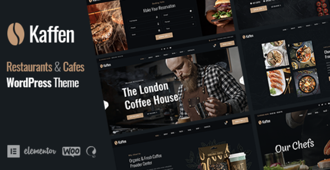 Kaffen - Restaurant WordPress Theme
