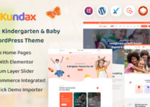 Kundax - Kindergarten & Baby Care WordPress Theme