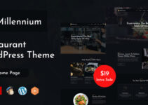 Millennium - Restaurant WordPress Theme
