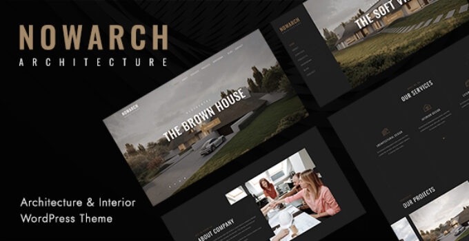 NOWARCH - Architecture and Interior WordPress Theme