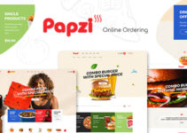 Papzi - Fast Food Restaurant WooCommerce Theme