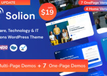 Solion - Technology & IT Solutions WordPress Theme