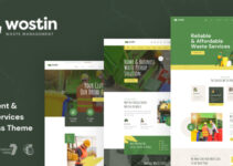 Wostin - Waste Pickup Services WordPress Theme
