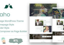 Bibaho - Wedding WordPress Theme