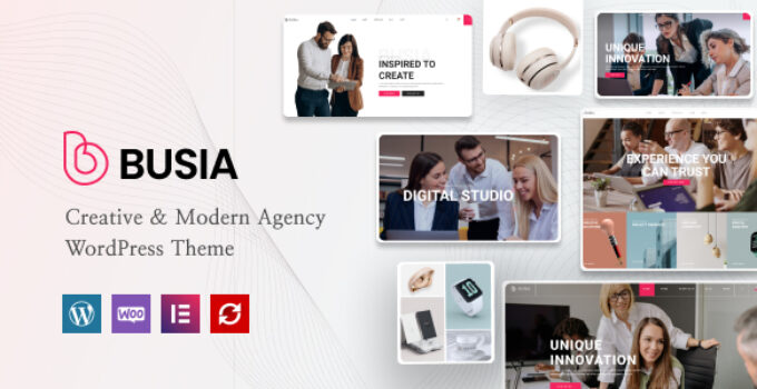 Busia - Creative Agency Theme