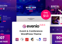 Evenio - Event Conference WordPress Theme