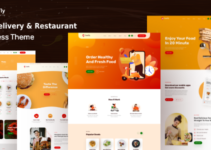 Foodfly- Fast Food Delivery & Restaurant WordPress Theme