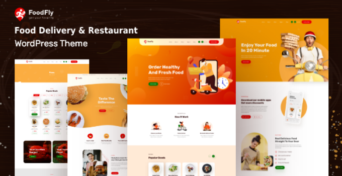 Foodfly- Fast Food Delivery & Restaurant WordPress Theme