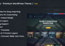GamePress - WordPress Dark Style Blog Theme