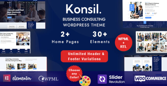 Konsil - Business Consulting WordPress Theme