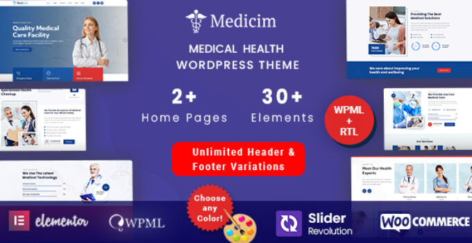 Medicim - Medical Health WordPress Theme