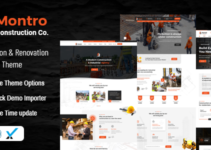 Montro - Construction WordPress Theme