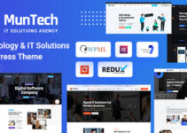 Muntech - Technology & IT Solutions WordPress Theme