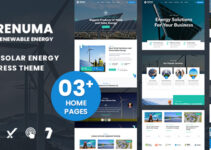 Renuma - Wind & Solar Energy WordPress Theme