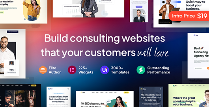 Rise - Business & Consulting WordPress Theme