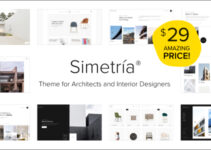 Simetria - Architecture & Interior WordPress Theme