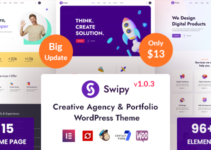 Swipy - Creative Agency WordPress Theme